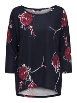 Only Elcos - Printet bluse - HUSET Men & Women