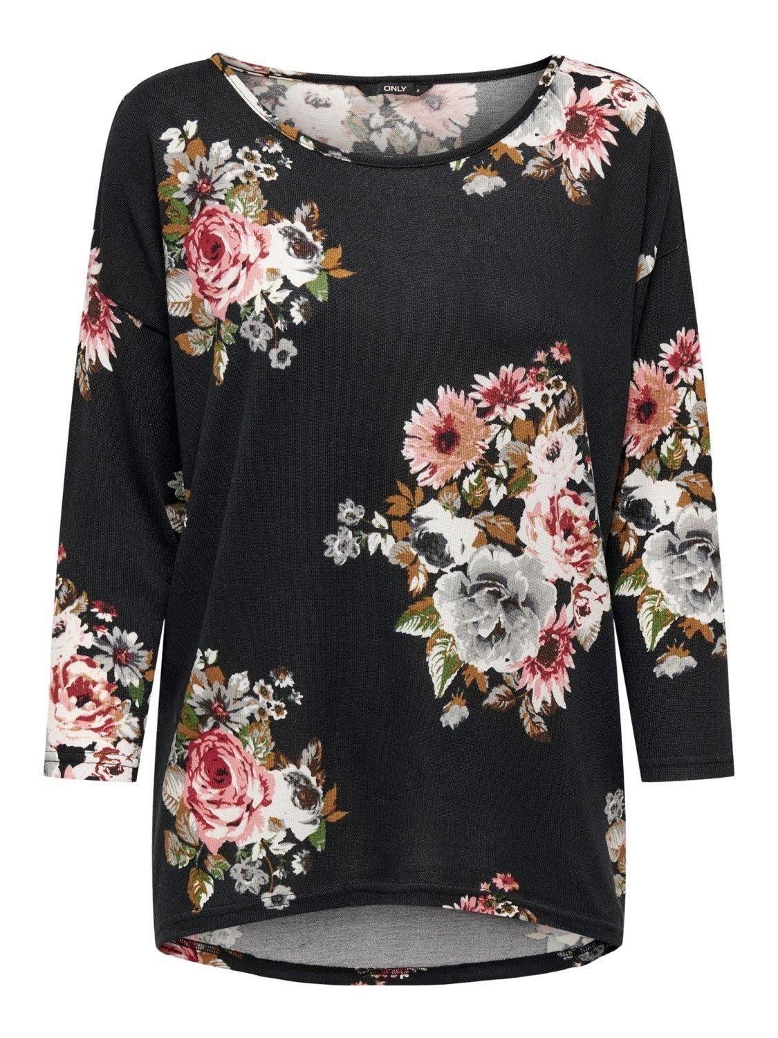 Only Elcos - Printet bluse - HUSET Men & Women