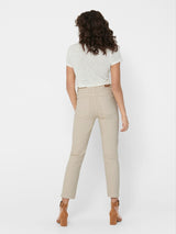 Only Emily - Ecru Mom jeans high waist - HUSET Men & Women