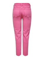 Only Emily - Farvet mom jeans high waist - HUSET Men & Women (7492530045180)