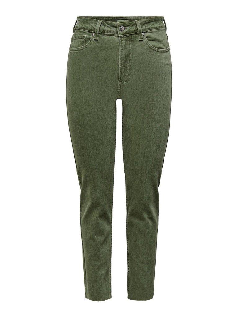 Only Emily - Grøn mom jeans - HUSET Men & Women (7842240495868)