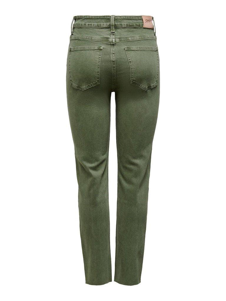 Only Emily - Grøn mom jeans - HUSET Men & Women (7842240495868)