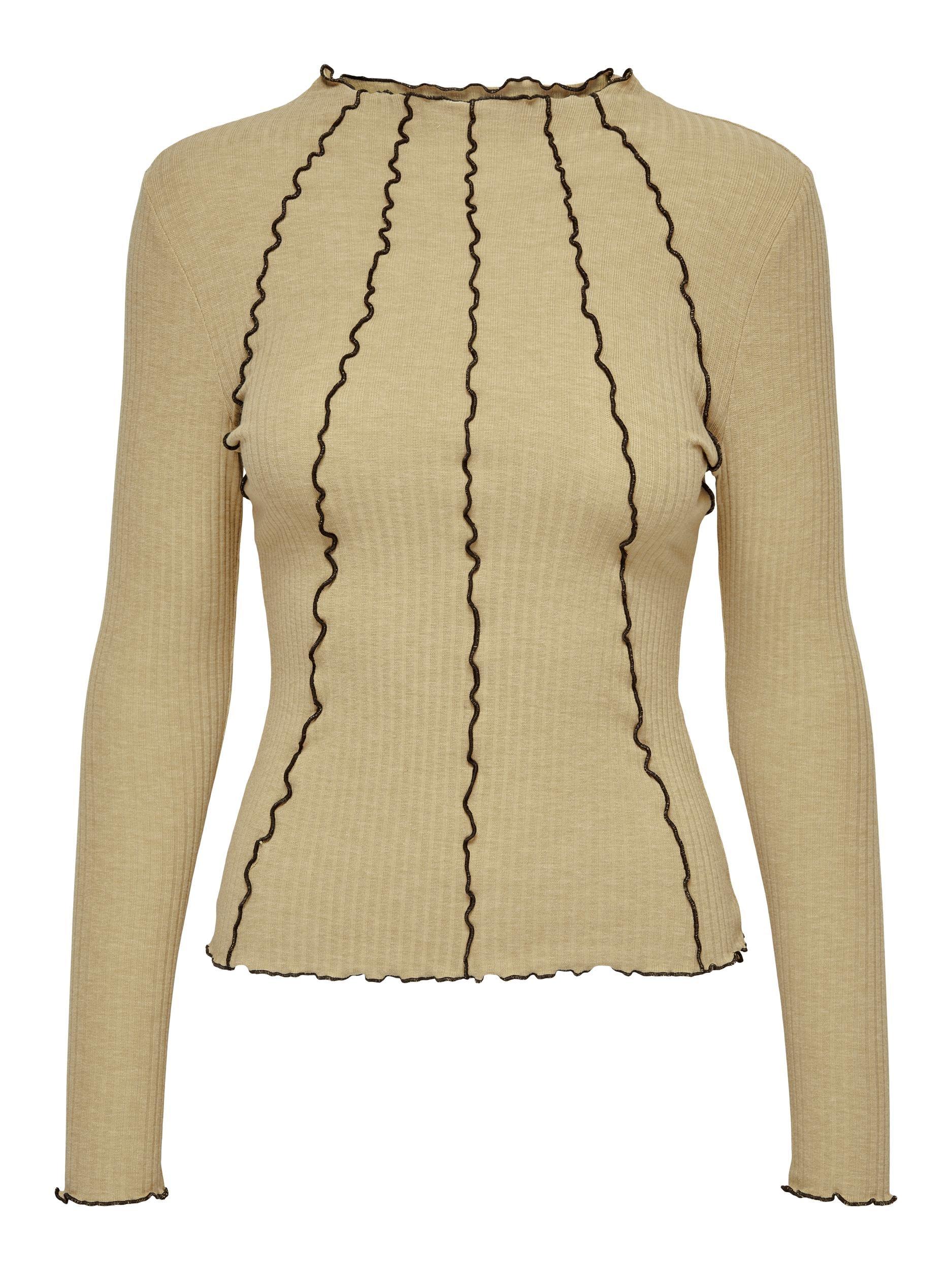Only Emma - Babylock rib top - HUSET Men & Women