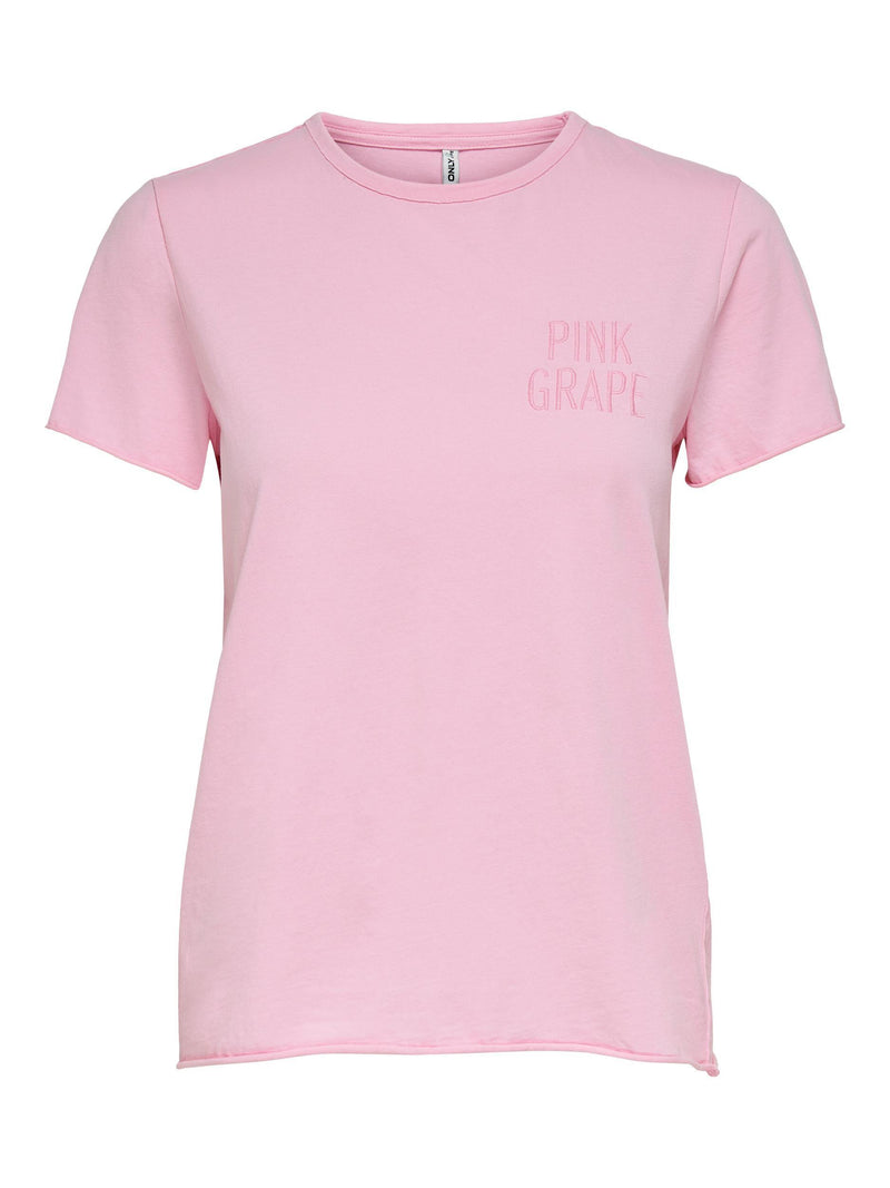 Only Fruity - T-shirt m. frugt tekst - HUSET Men & Women (6555970076751)