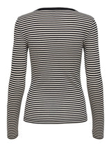 Only Josse - Stribet langærmet t-shirt - HUSET Men & Women
