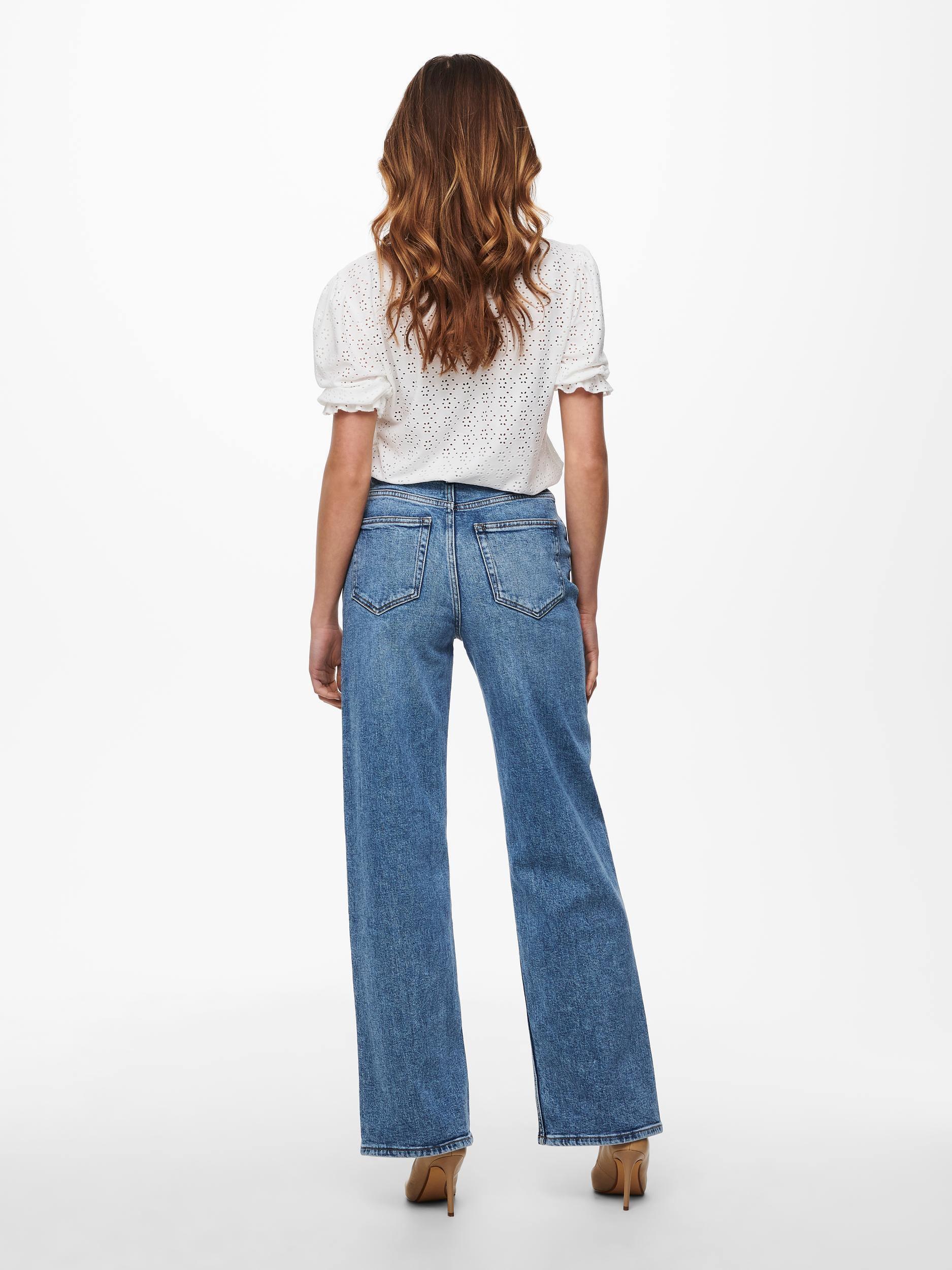 Only Juicy - Jeans m. brede ben high waist - HUSET Men & Women