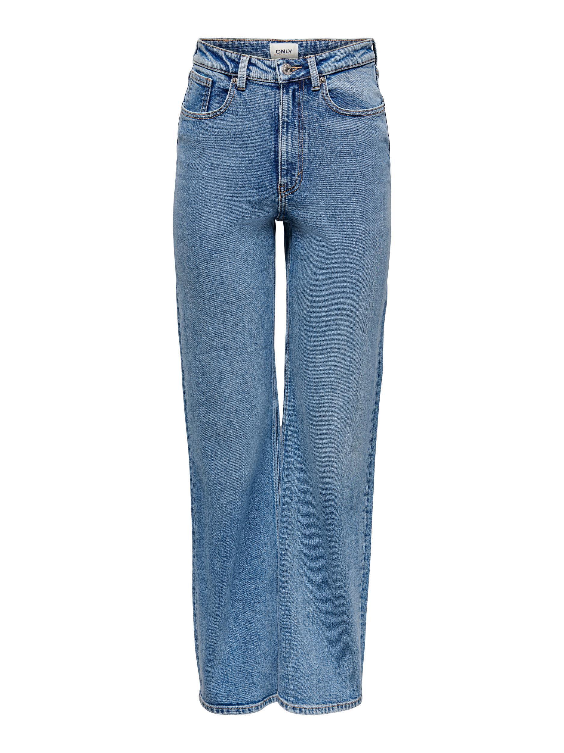 Only Juicy - Jeans m. brede ben high waist - HUSET Men & Women
