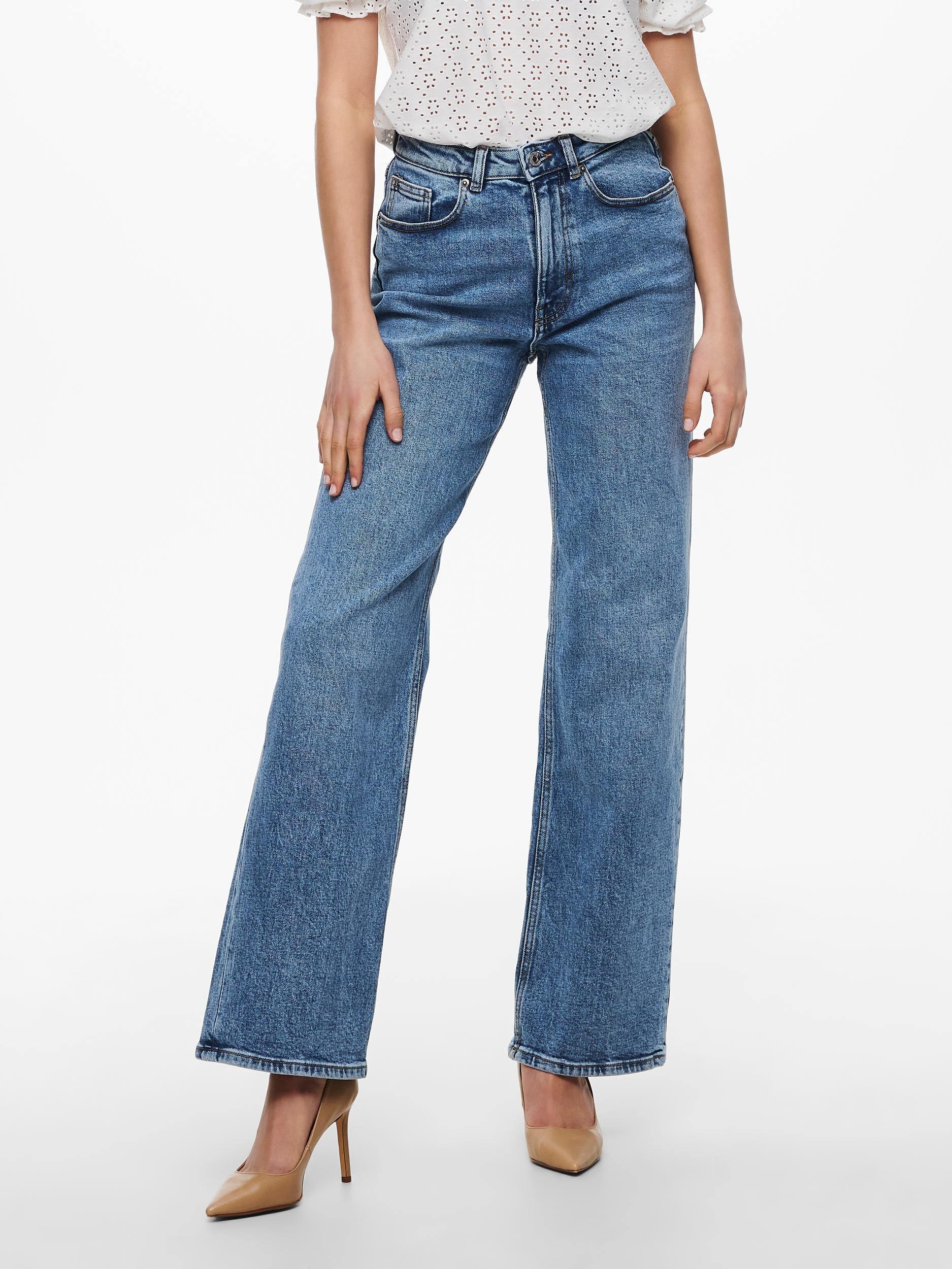 Only Juicy - Jeans m. brede ben high waist - HUSET Men & Women