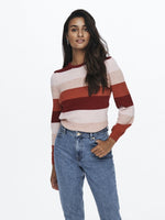 Only Katia - Stribet pullover strik - HUSET Men & Women (6622096851023)