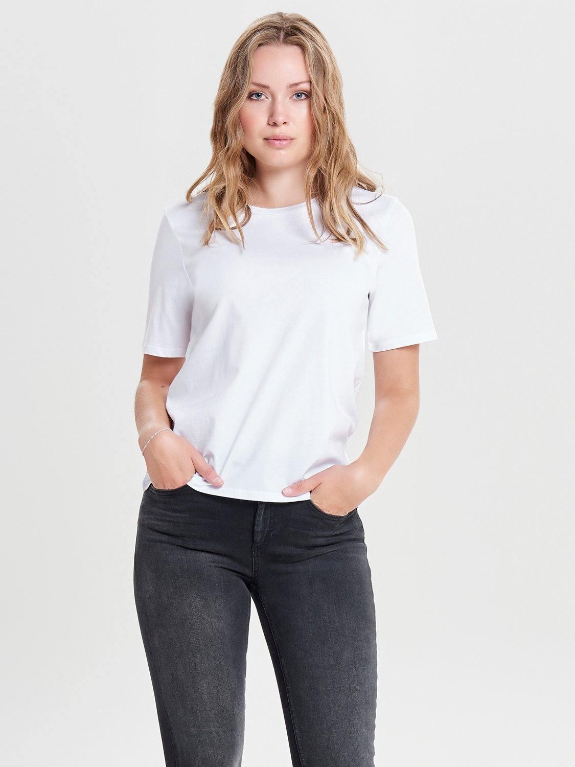 Only Life - Basis t-shirt - HUSET Men & Women