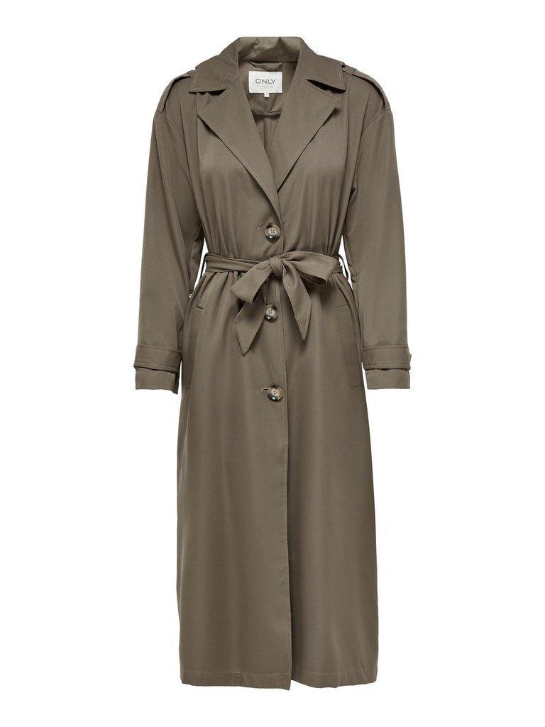 Only Line - lang trenchcoat - HUSET Men & Women
