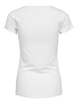 Only Live Love - Tætsiddende t-shirt - HUSET Men & Women