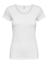 Only Live Love - Tætsiddende t-shirt - HUSET Men & Women