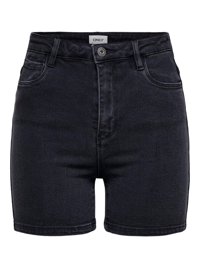 Only Mila - High waist denim shorts - HUSET Men & Women (4817514004559)