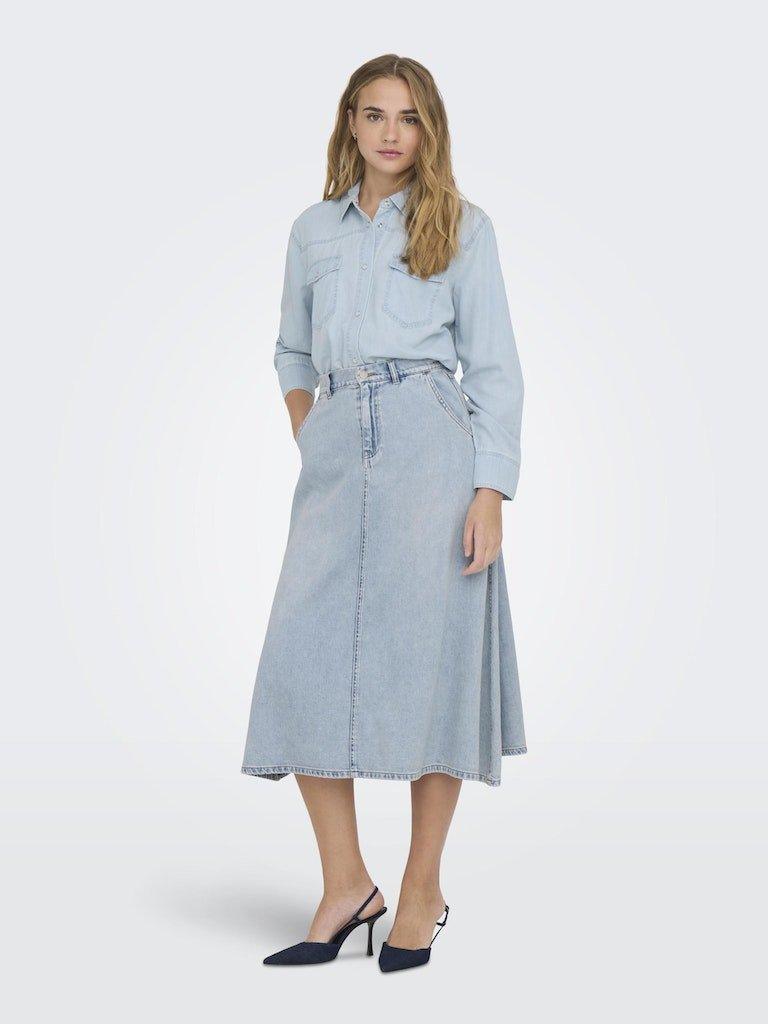Only Mindy - Denim nederdel - HUSET Men & Women