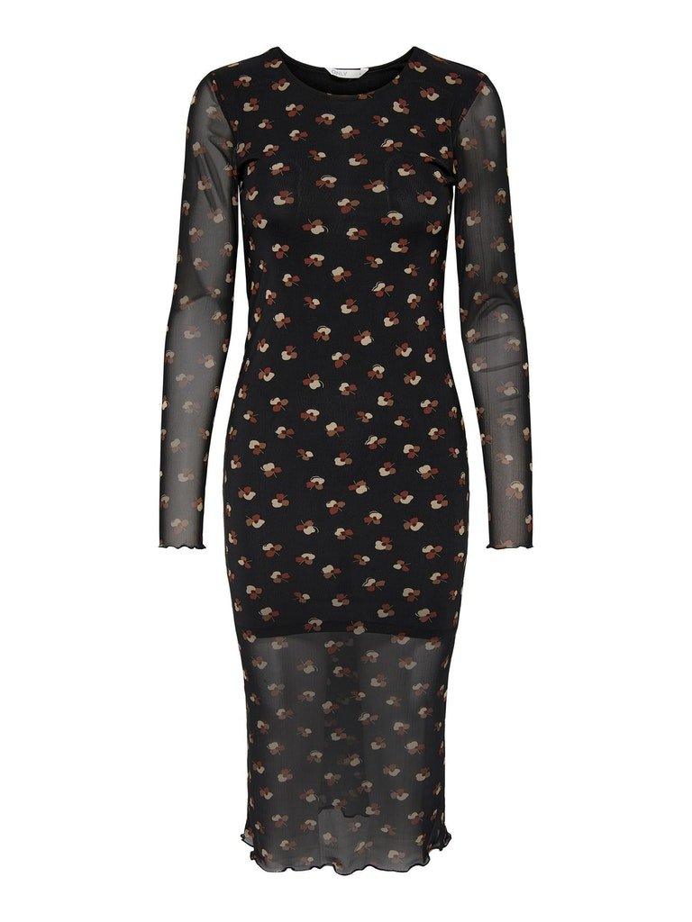 Only Mira Maja - Mesh midi kjole - HUSET Men & Women