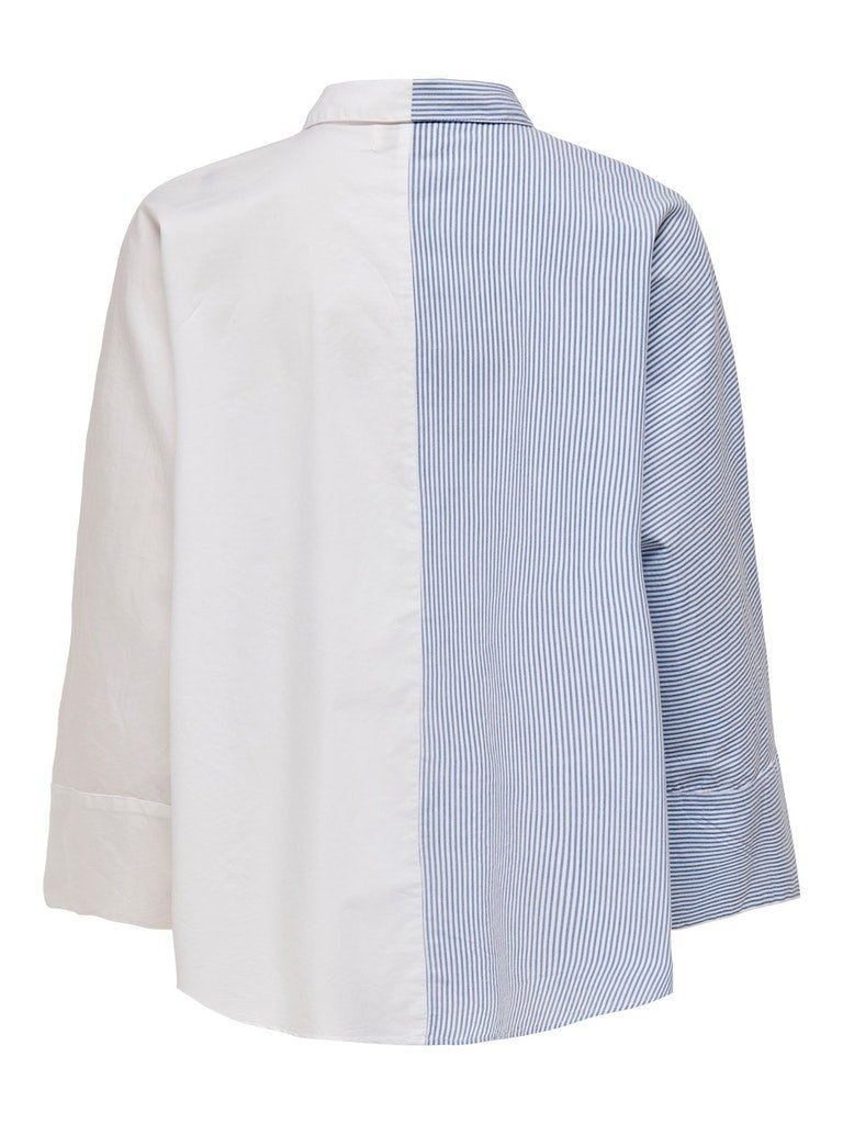 Only New Grace - Color block skjorte - HUSET Men & Women (7527231881468)