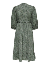 Only Olivia - Wrap midi kjole - HUSET Men & Women