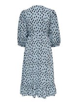 Only Olivia - Wrap midi kjole - HUSET Men & Women