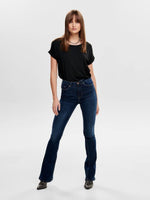 Only Paola - Jeans m. high waist & brede bukseben - HUSET Men & Women (4817494835279)
