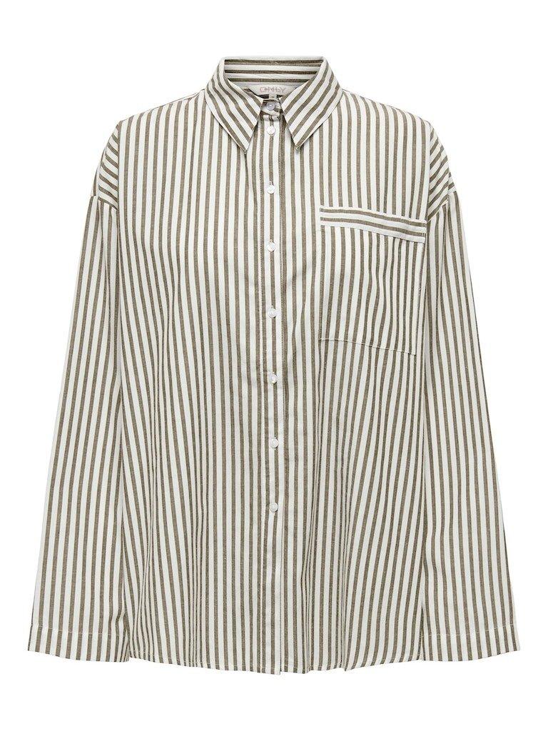 Only Saga - Stribet skjorte - HUSET Men & Women