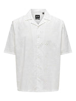 Only & Sons Aron - Kortærmet resort skjorte - HUSET Men & Women (8855723671899)