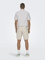 Only & Sons Leo Life - Seersucker shorts - HUSET Men & Women (8858312540507)