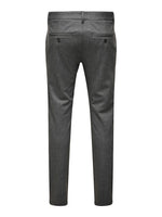 Only & Sons Mark - sildebensmønstrede Comfort pants - HUSET Men & Women (7808931070204)