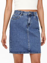 Only Vega - Højtaljet denim nederdel - HUSET Men & Women