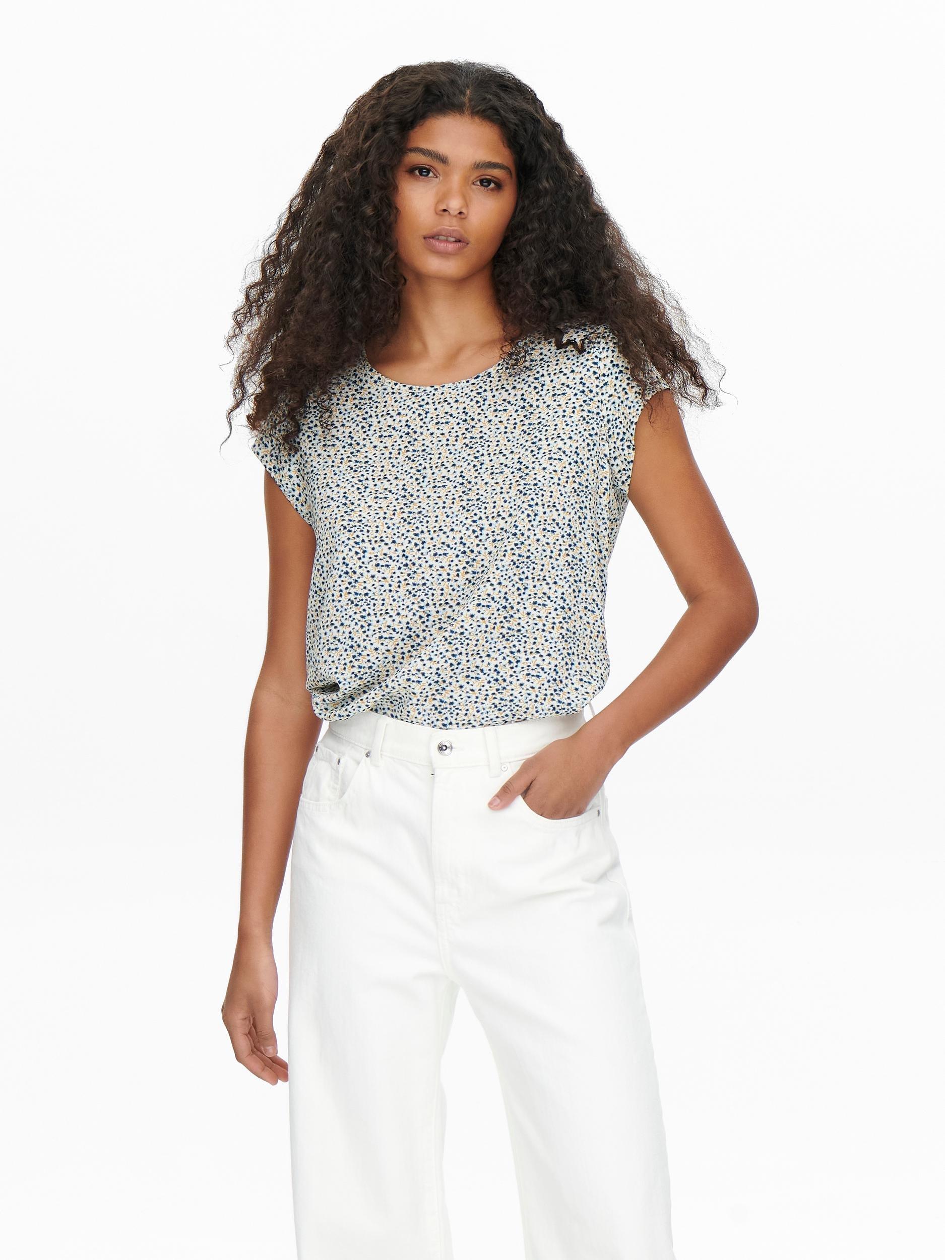 Only Vic - Printet bluse - HUSET Men & Women