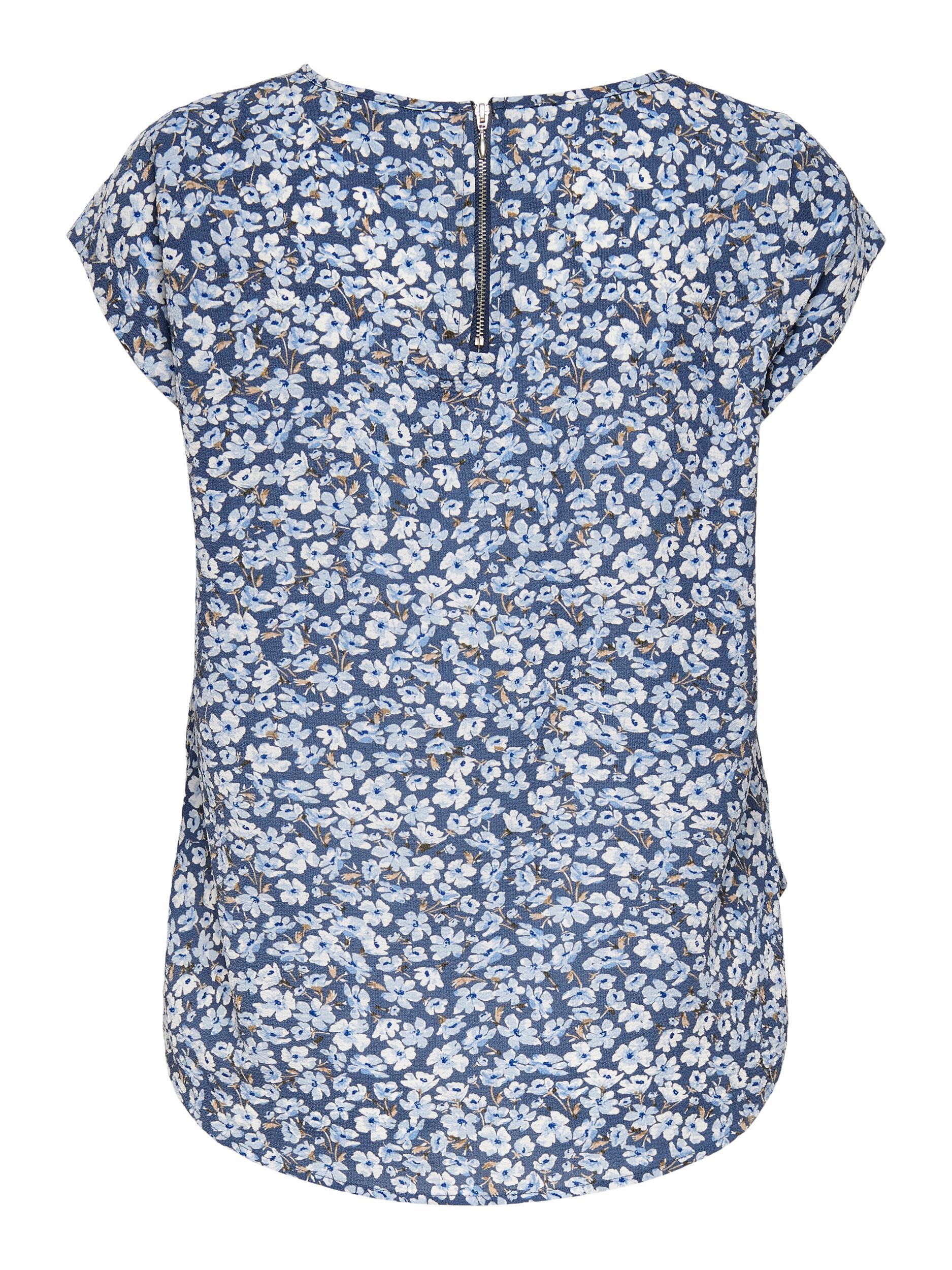 Only Vic - Printet bluse - HUSET Men & Women