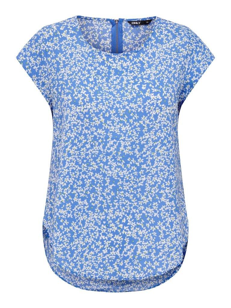 Only Vic - Printet bluse - HUSET Men & Women