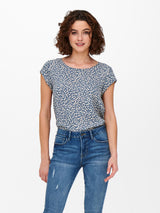 Only Vic - Printet bluse - HUSET Men & Women
