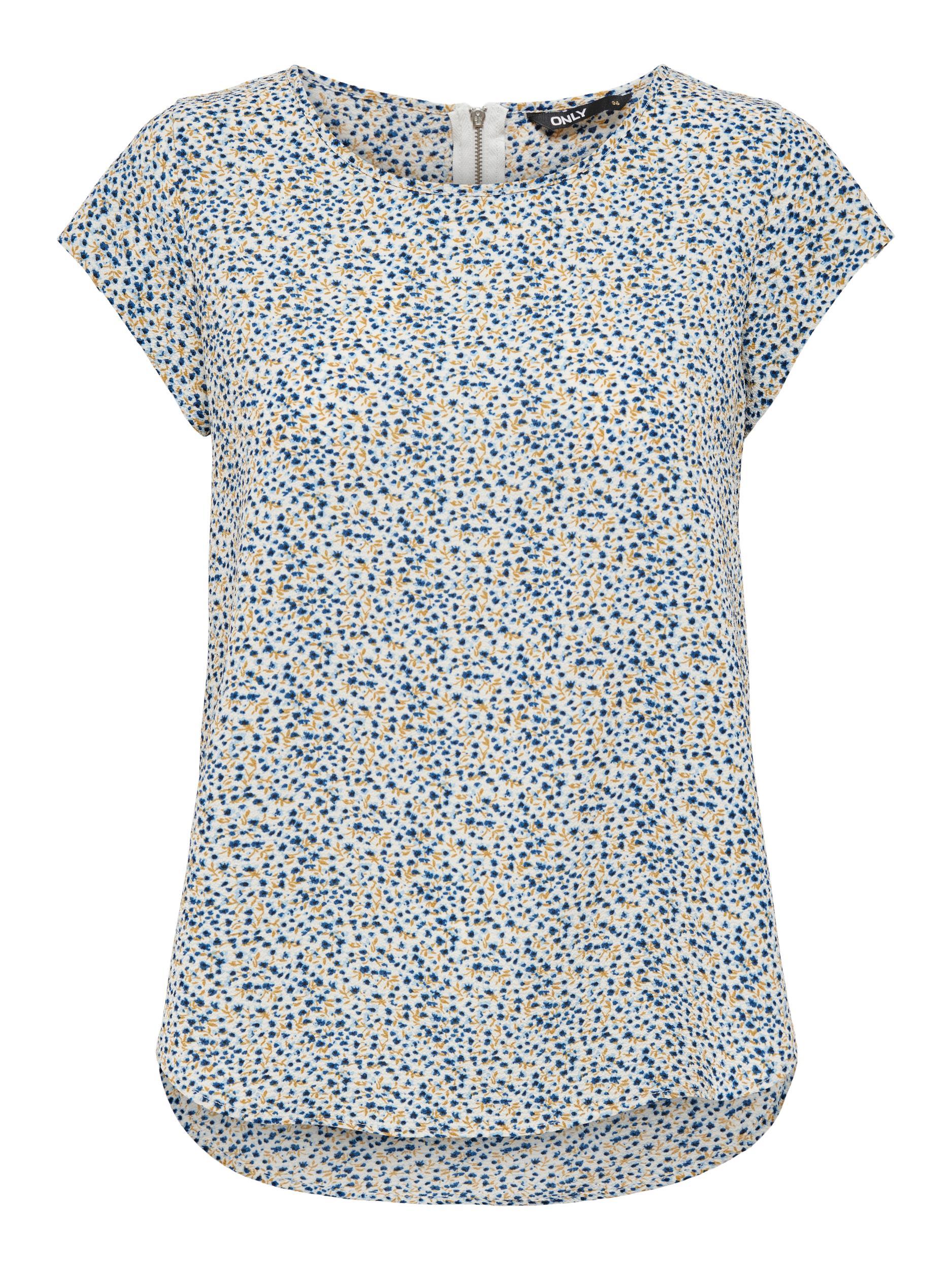 Only Vic - Printet bluse - HUSET Men & Women