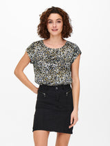 Only Vic - Printet bluse - HUSET Men & Women