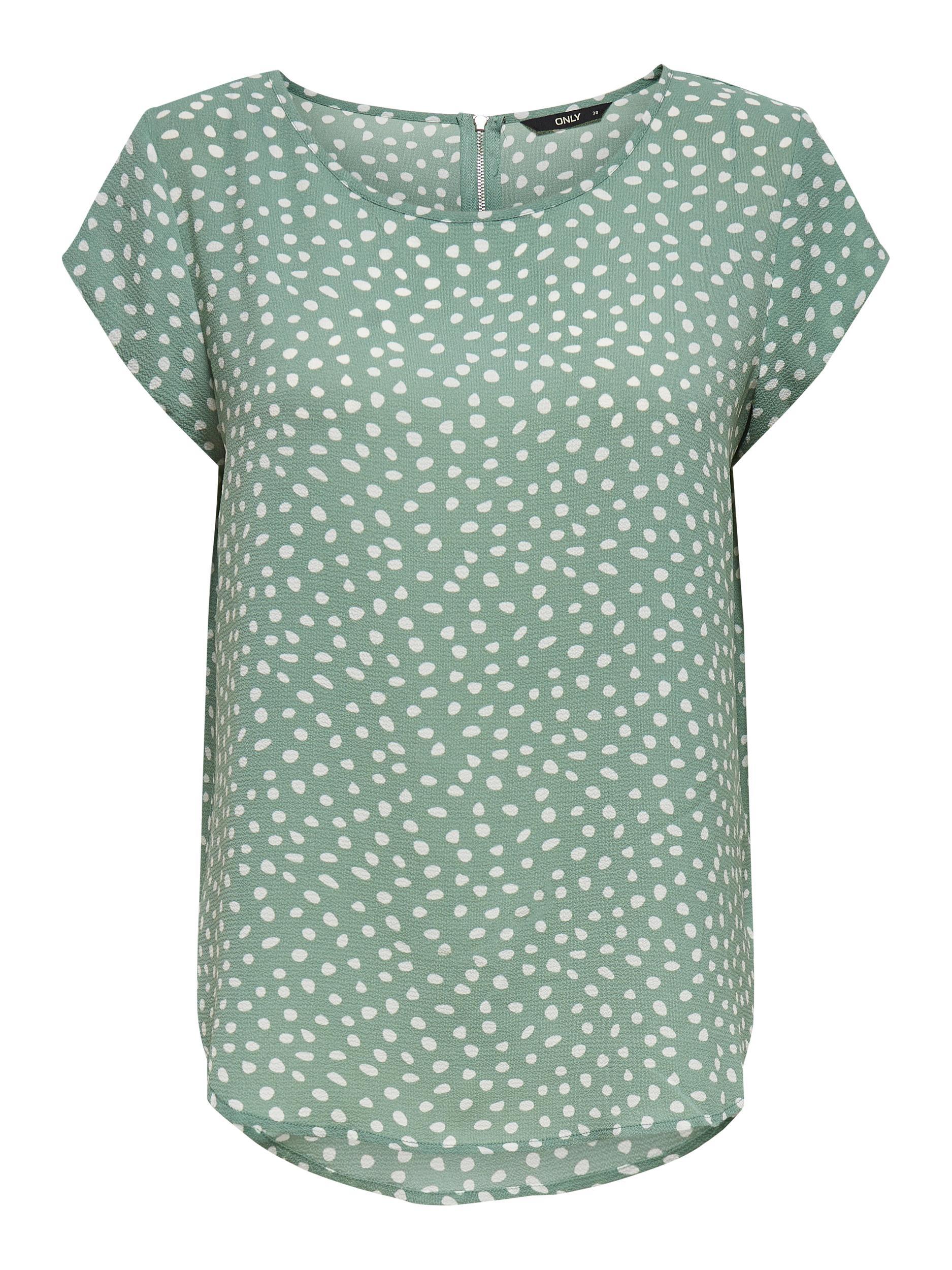 Only Vic - Printet bluse - HUSET Men & Women