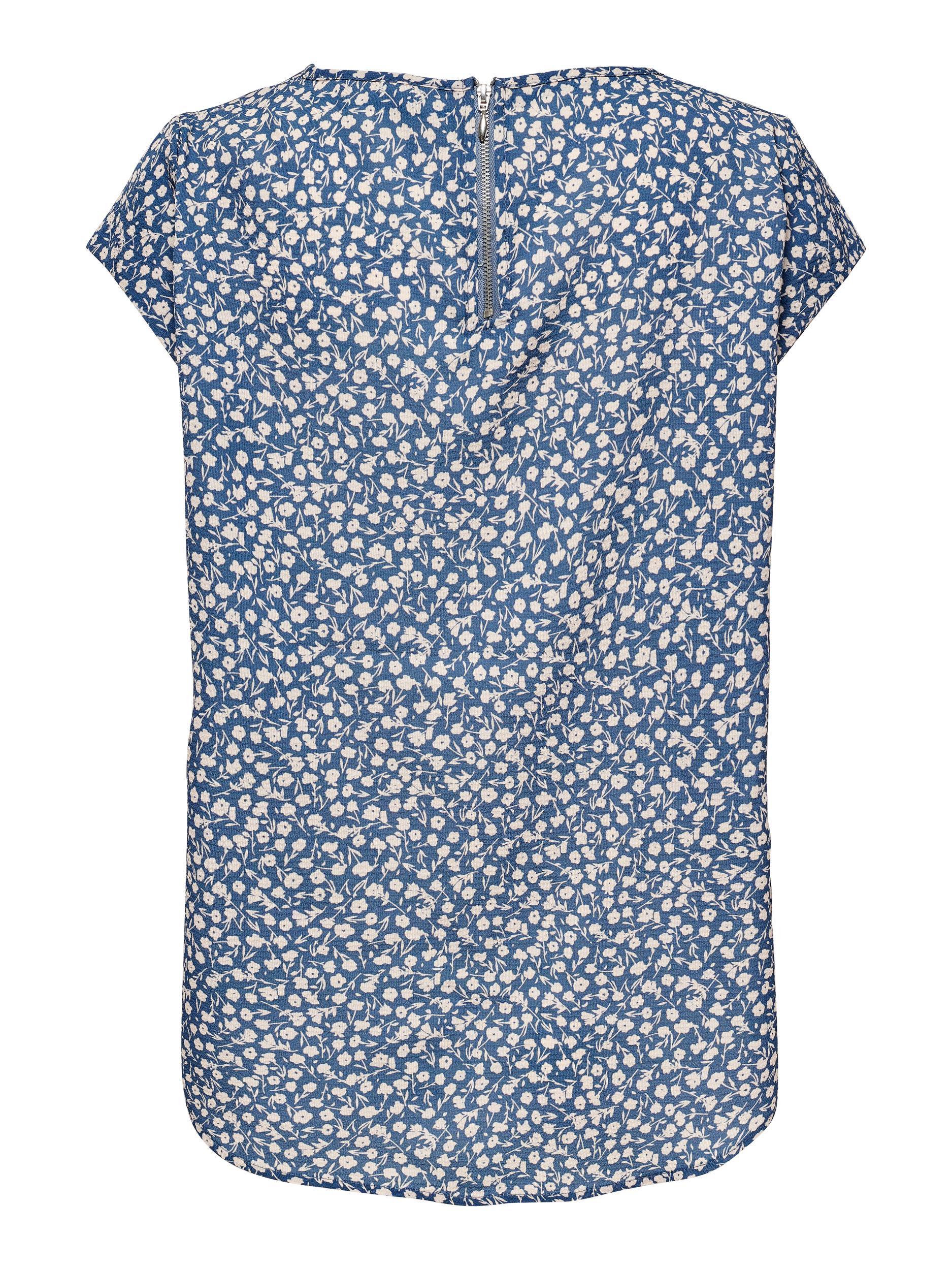 Only Vic - Printet bluse - HUSET Men & Women