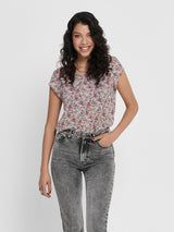 Only Vic - Printet bluse - HUSET Men & Women