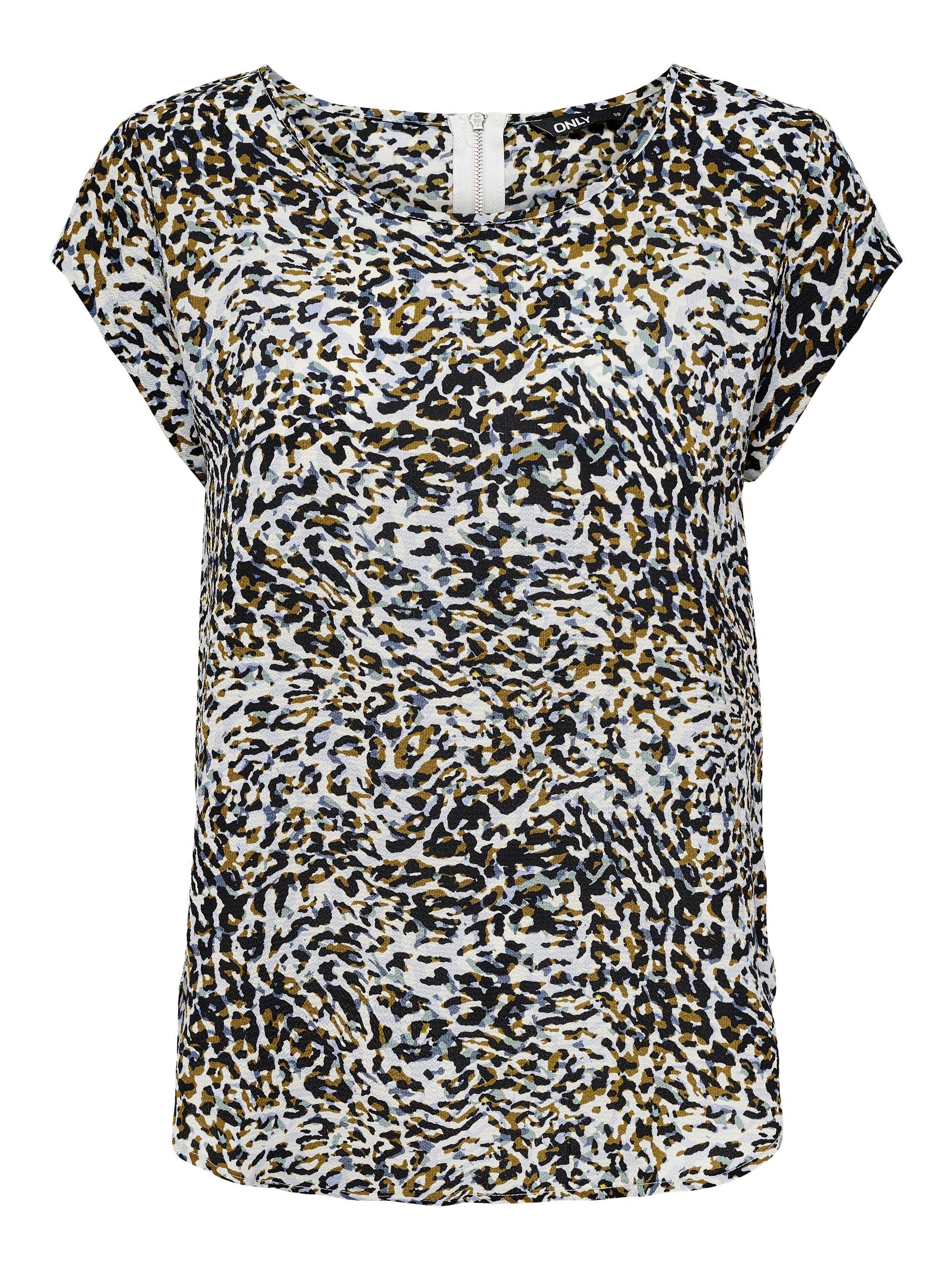 Only Vic - Printet bluse - HUSET Men & Women