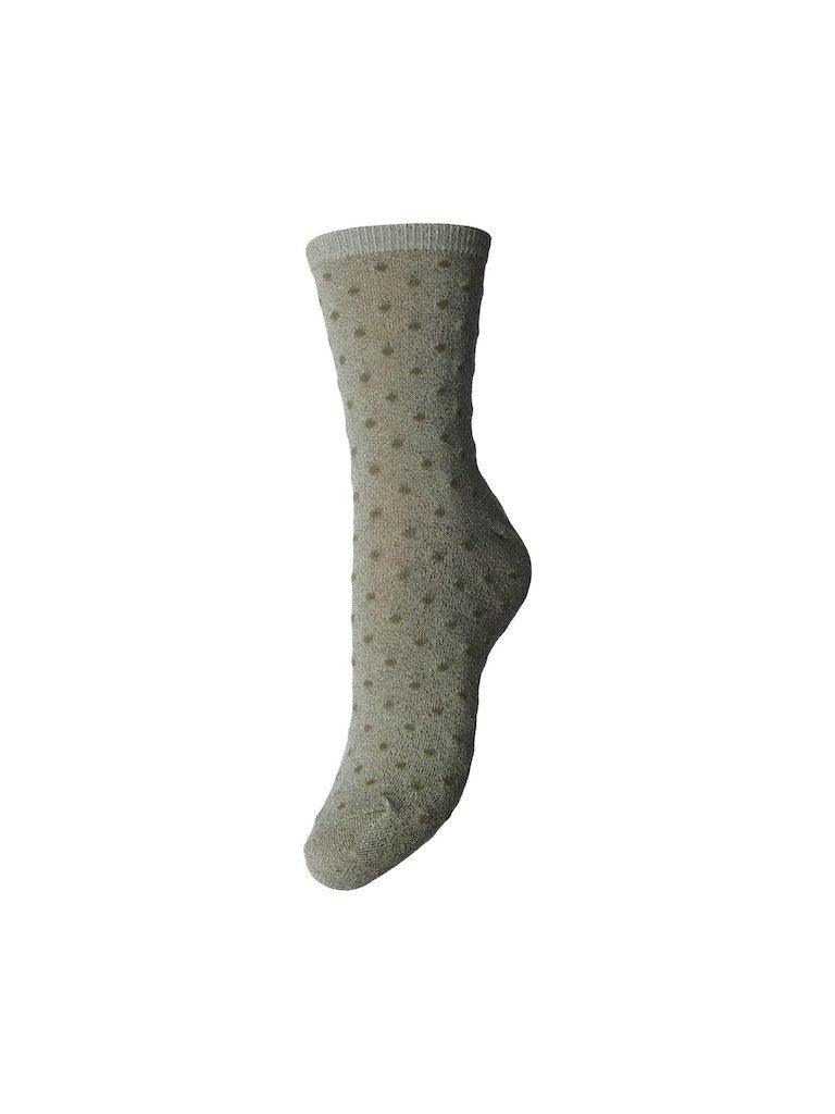 Pieced Sebby - Glitter strømper - HUSET Men & Women