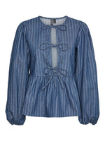 Pieces Amilda - Tie top - HUSET Men & Women (8550178259291)