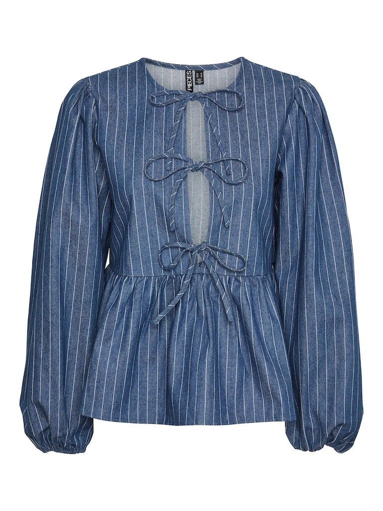 Pieces Amilda - Tie top - HUSET Men & Women (8550178259291)