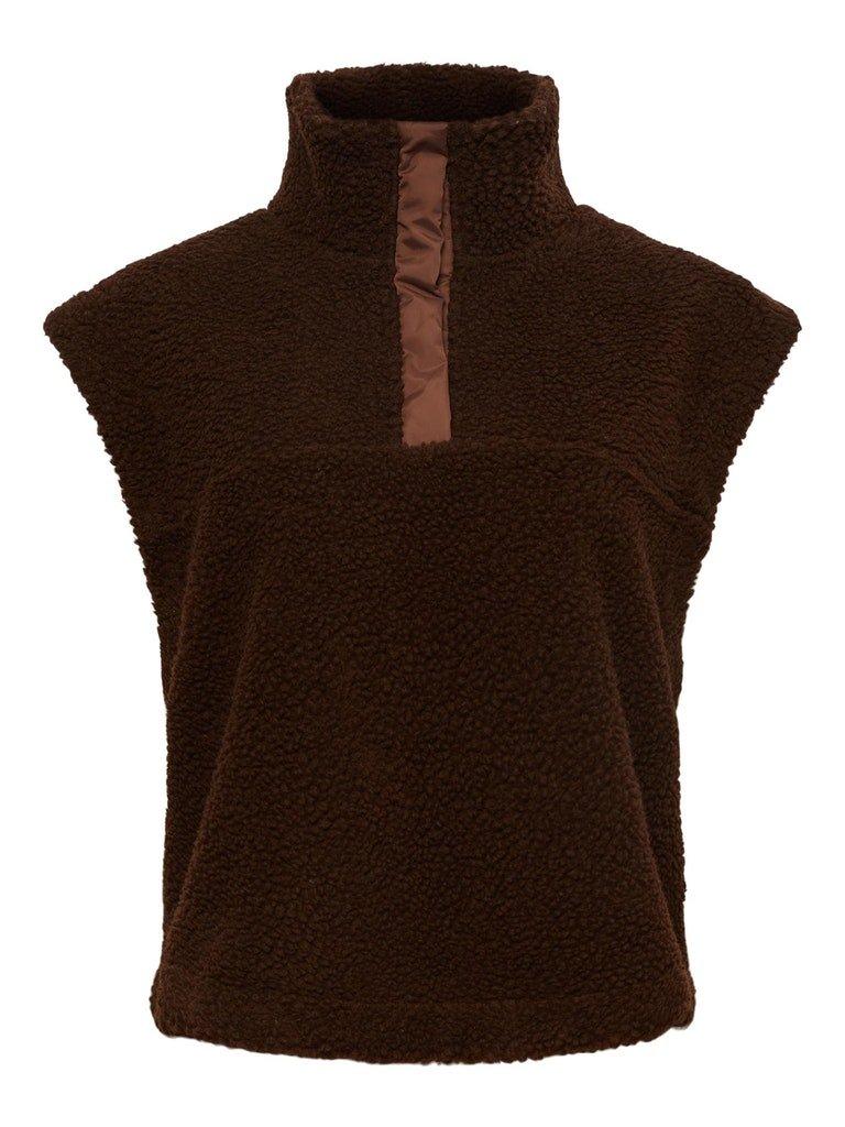 Pieces Daisy - Teddy vest - HUSET Men & Women (7842792866044)