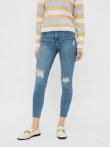Pieces Delly - Skinny jeans mid waist - HUSET Men & Women