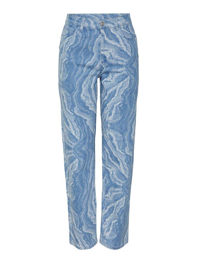 Pieces Ditte - Mønstret jeans - HUSET Men & Women