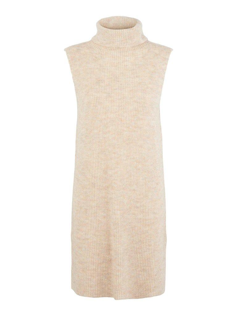 Pieces Ellen - Rollneck strik vest - HUSET Men & Women