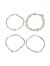 Pieces Metina - 4-pak armbånd - HUSET Men & Women