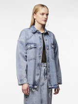 Pieces Nora - Denim skjorte - HUSET Men & Women