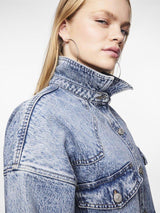 Pieces Nora - Denim skjorte - HUSET Men & Women
