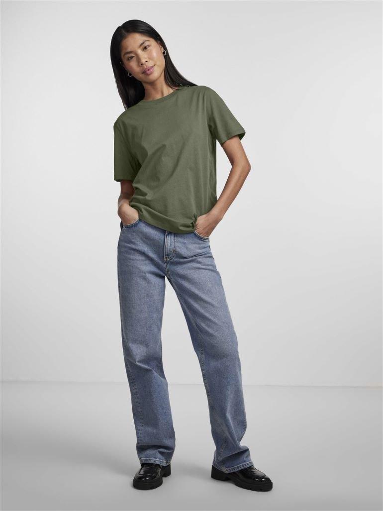 Pieces Ria - Basis t-shirts i økologisk bomuld - HUSET Men & Women